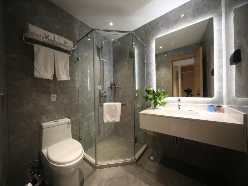 Greentree Inn Shanghai Zhongshan Hutai Hotel Bagian luar foto