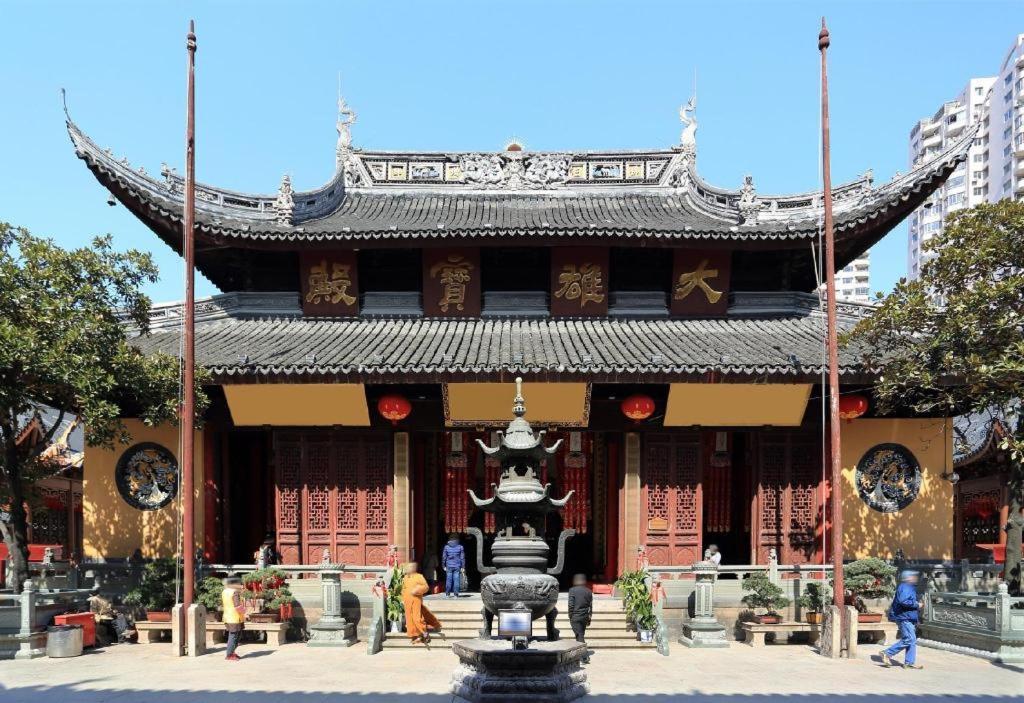 Greentree Inn Shanghai Zhongshan Hutai Hotel Bagian luar foto